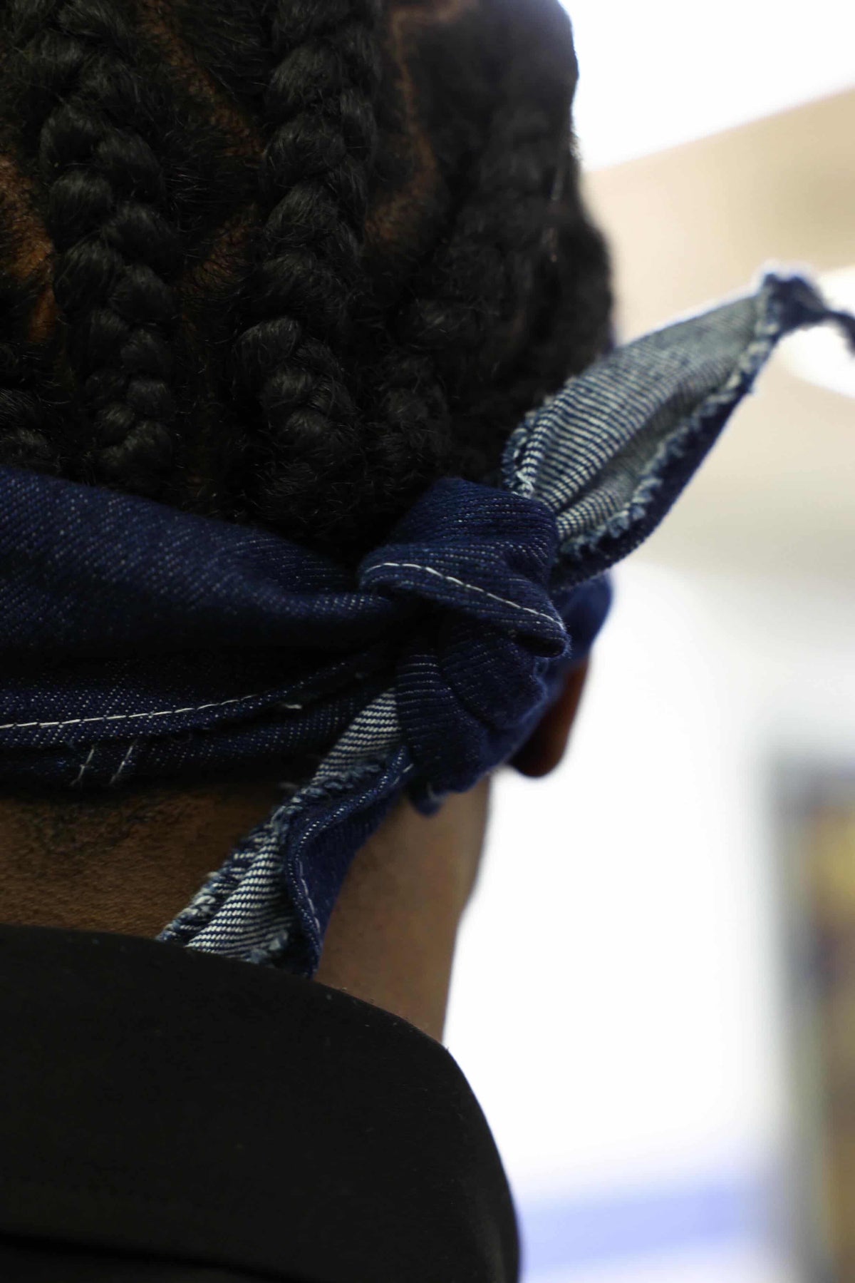 DIRONE Denim headwrap | EIZO DIRONE